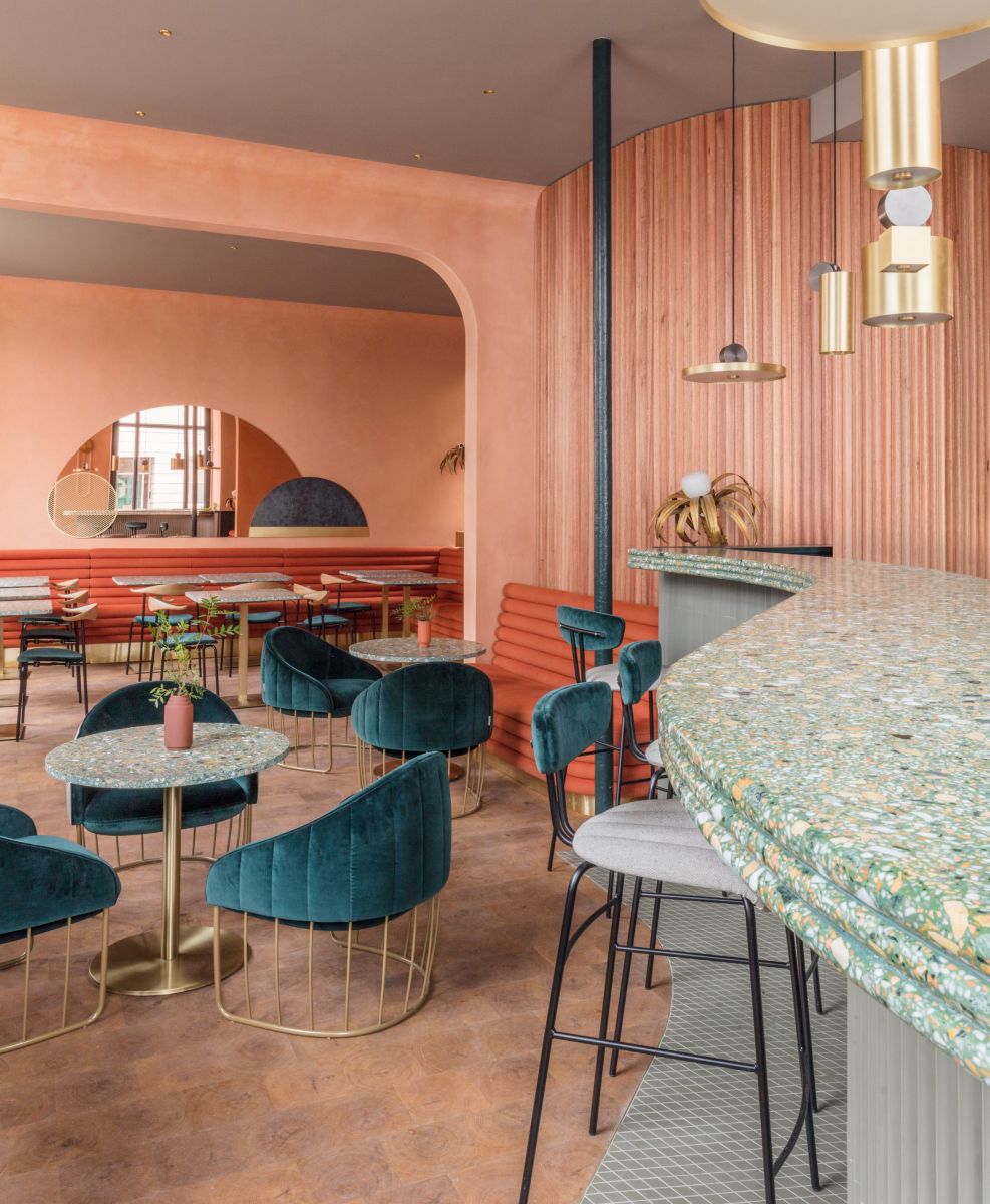 Quán cafe hiện đại mang hơi thở của không gian nội thất Châu Âu