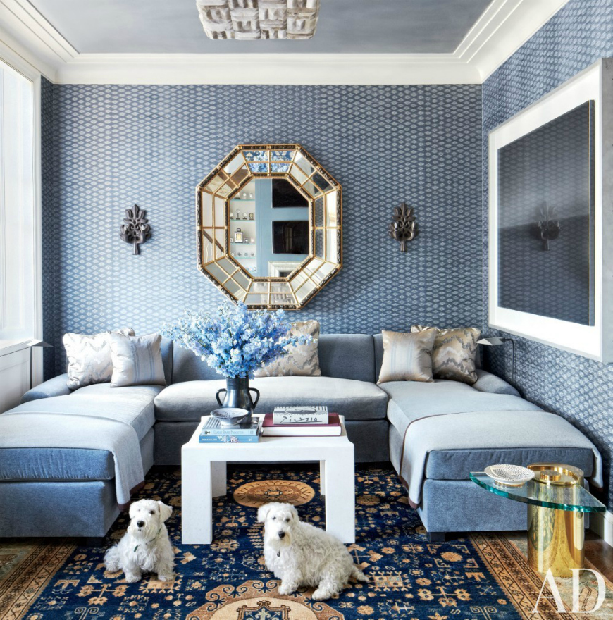 11 lý do bạn sẽ muốn chọn sofa màu xanh đậm 