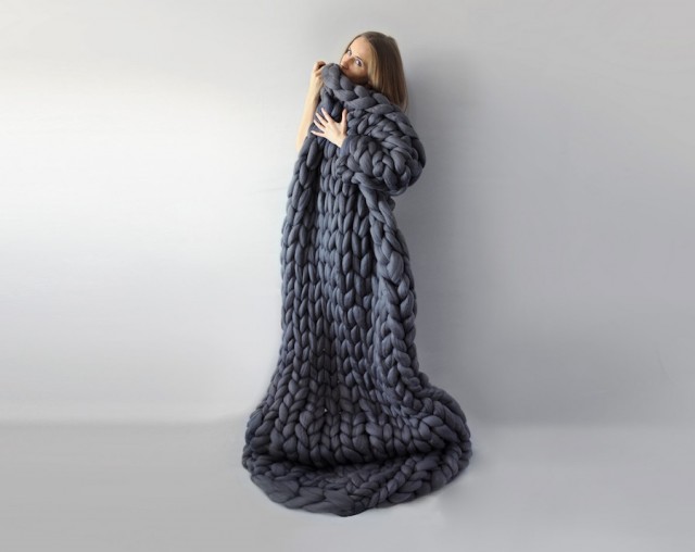 Ý tưởng thiết kế chăn len khổng lồ